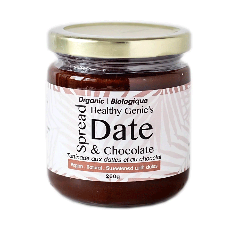 Healthy Genie Organic Date & Chocolate Spread, 260g