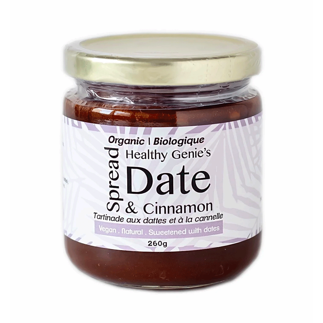 Healthy Genie Organic Date & Cinnamon Spread, 260g