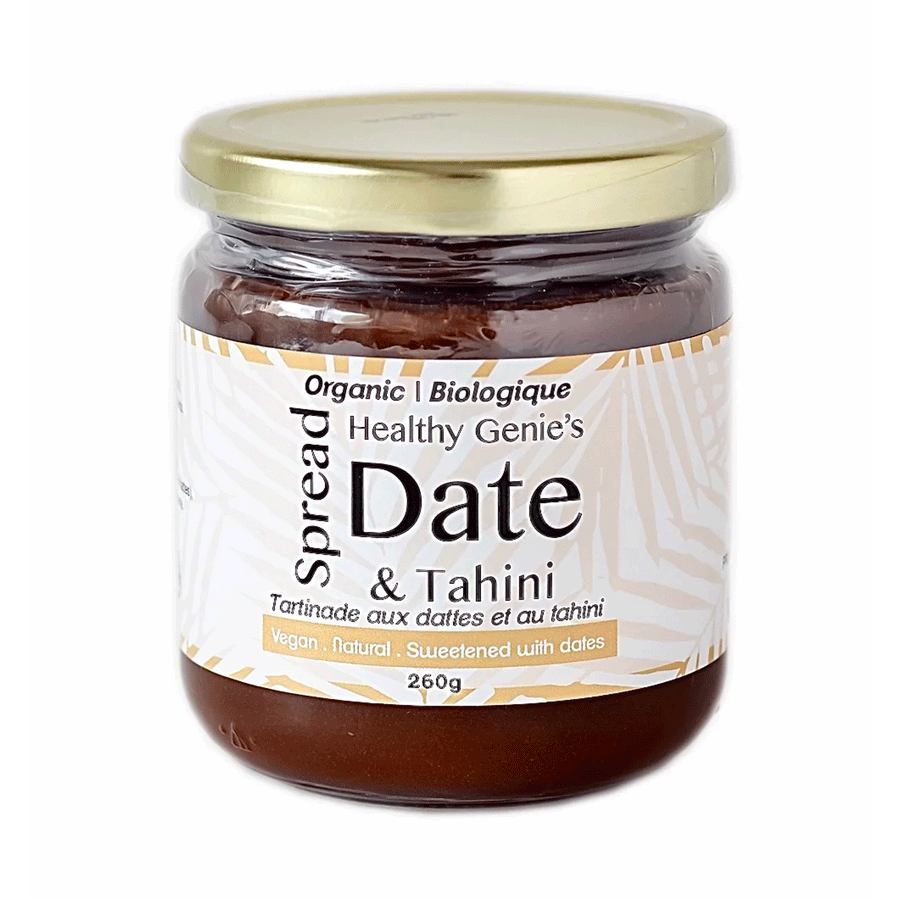 Healthy Genie Organic Date & Tahini Spread, 260g