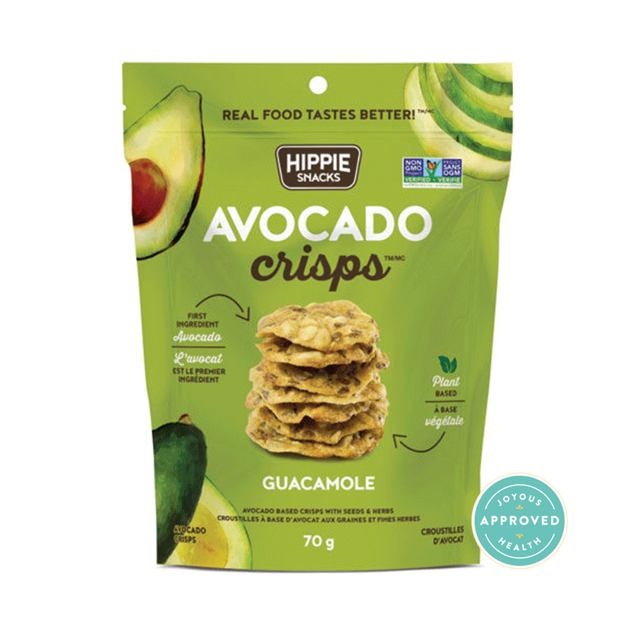 Hippie Snacks Guacamole Avocado Crisps, 70g