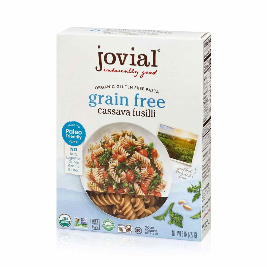 Jovial Organic Grain Free Cassava Fusilli, 227g