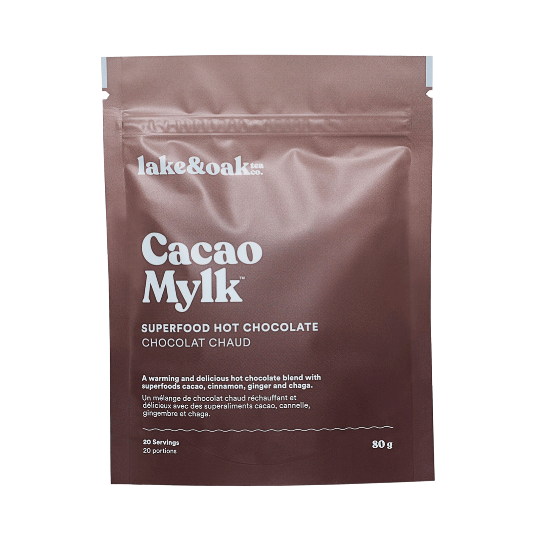 Lake & Oak Tea Co. Cacao Mylk Superfood Hot Cocoa, 80g