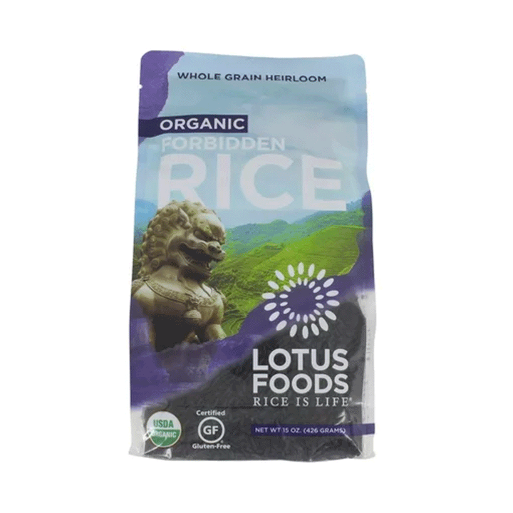 Lotus Foods Organic Forbidden Rice, 425g