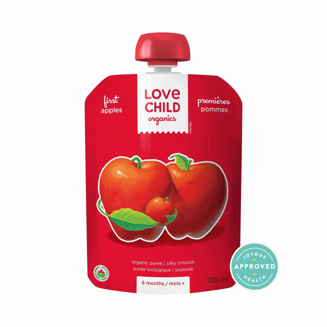 Love Child Organics Pouch - First Apples, 128ml