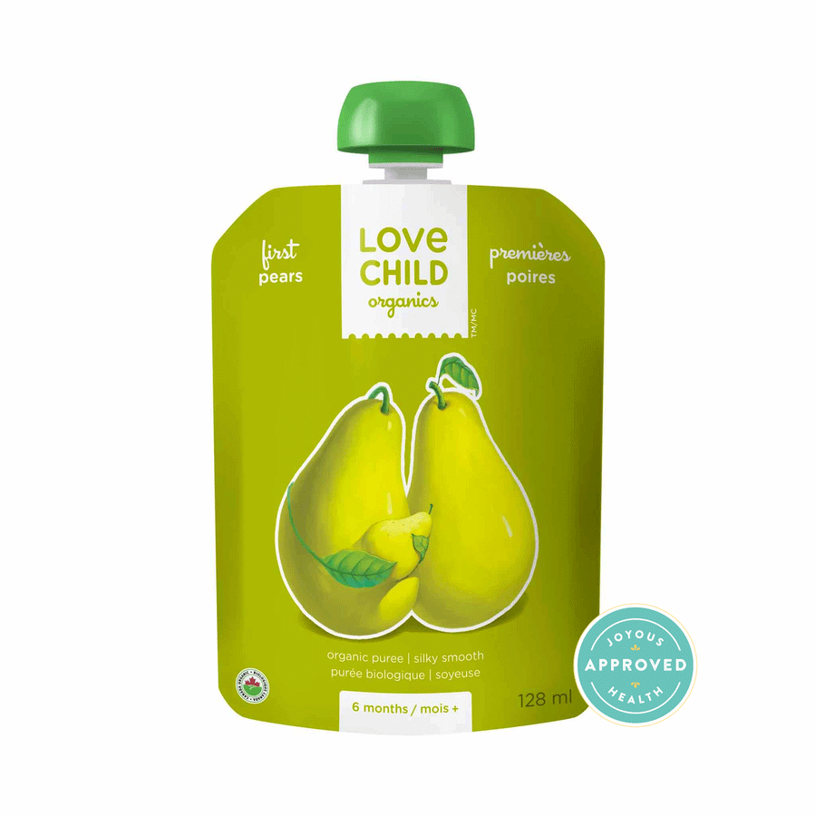 Love Child Organics Pouch - First Pears, 128ml