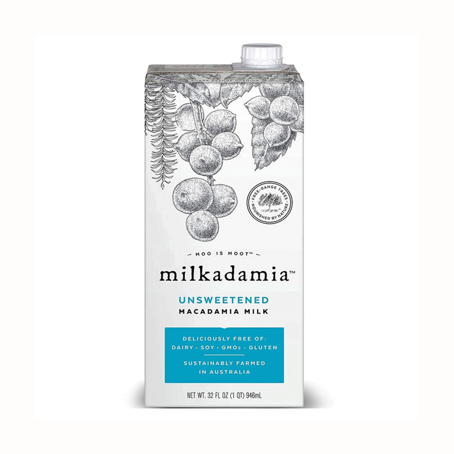 Milkadamia Milk Unsweetened, 946ml
