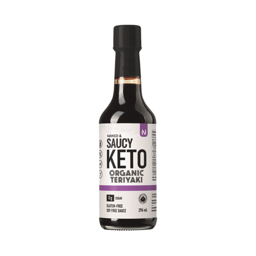 Naked Natural Foods Organic Keto Teriyaki Sauce, 296ml