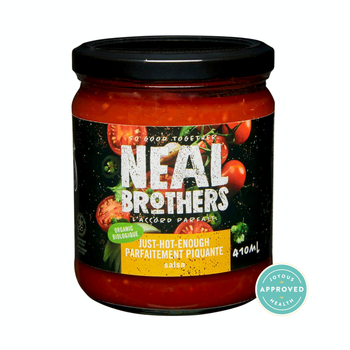 Neal Brothers Organic Just-Hot-Enough Salsa, 410ml