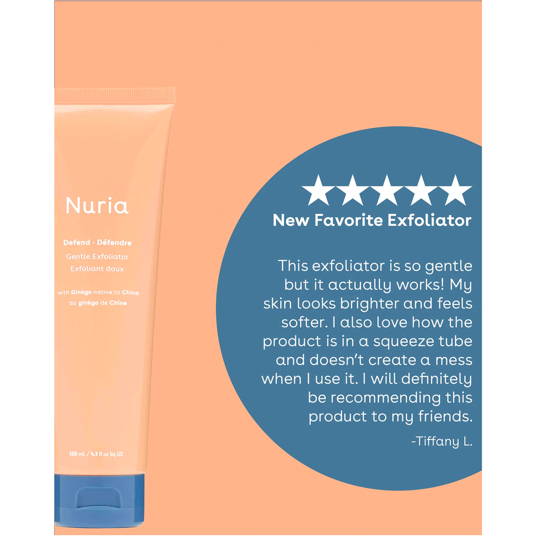 Nuria Beauty Defend Gentle Exfoliator, 20ml