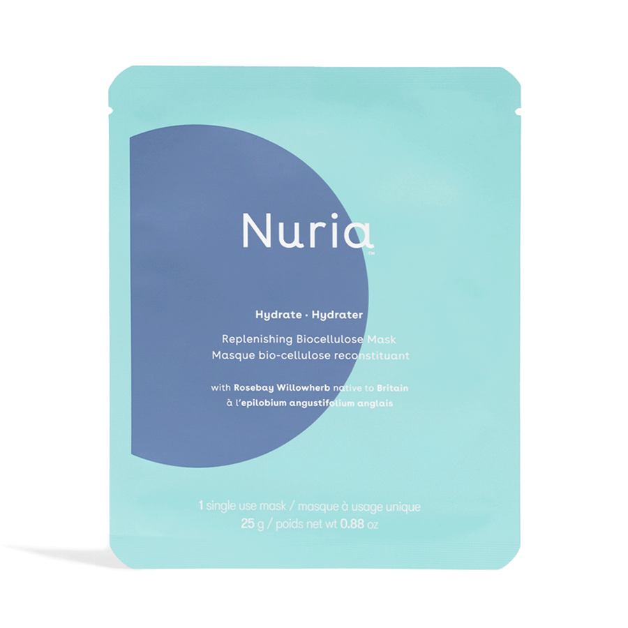 Nuria Beauty Hydrate Replenishing Biocellulose Mask