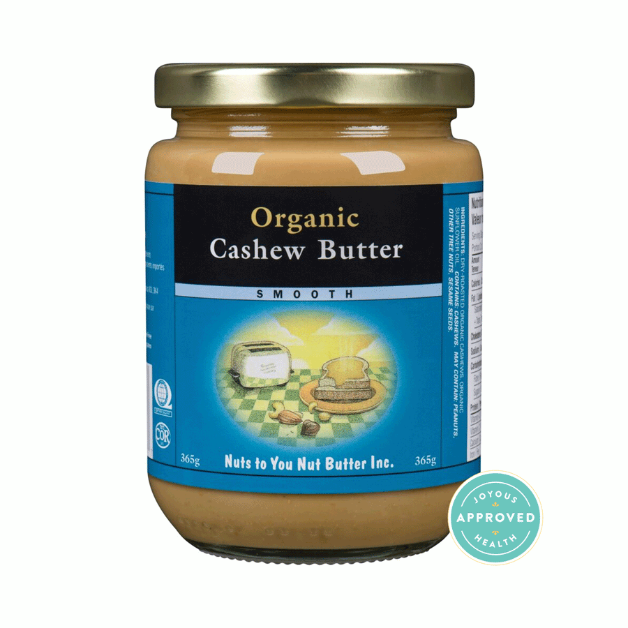 Nuts to You Organic Cashew Butter - Smooth, 365g