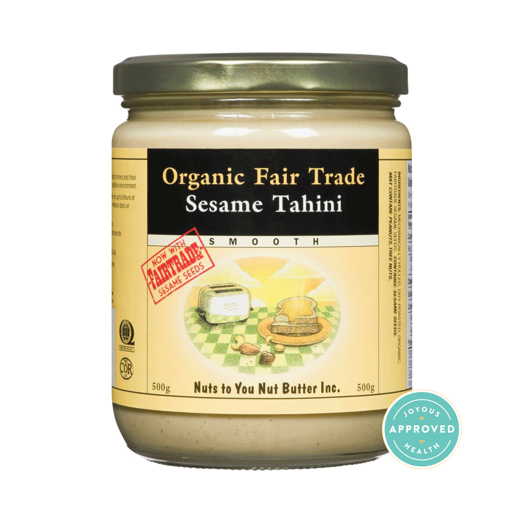Nuts To You Organic Fair Trade Sesame Tahini - Smooth, 500g
