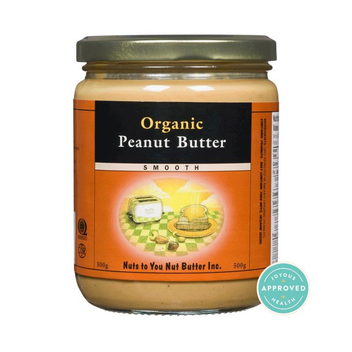Nuts to You Organic Peanut Butter - Smooth, 500g