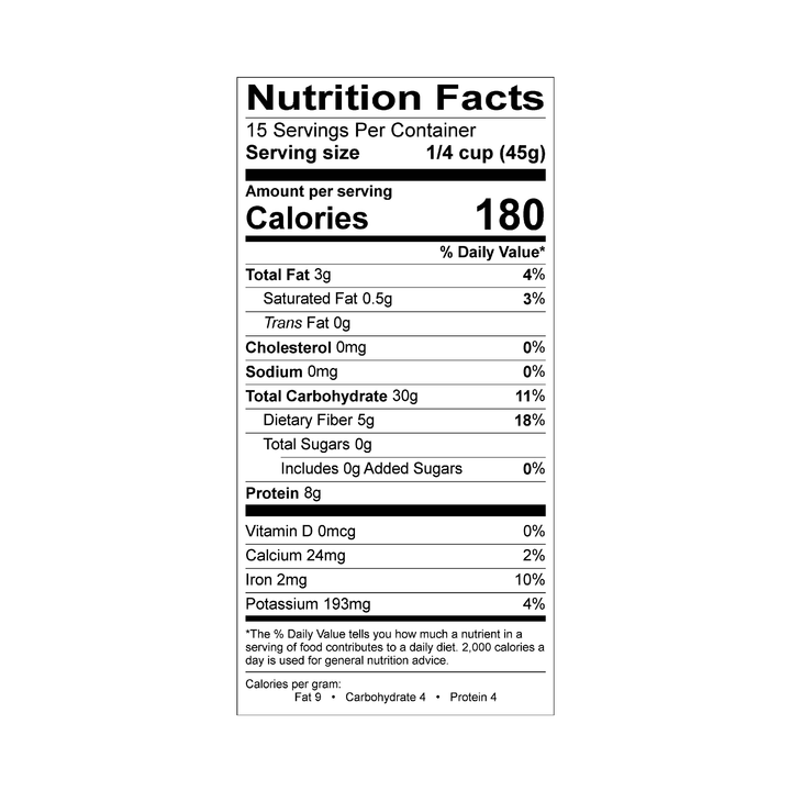One Degree Sprouted Steel Cut Oats, 680g