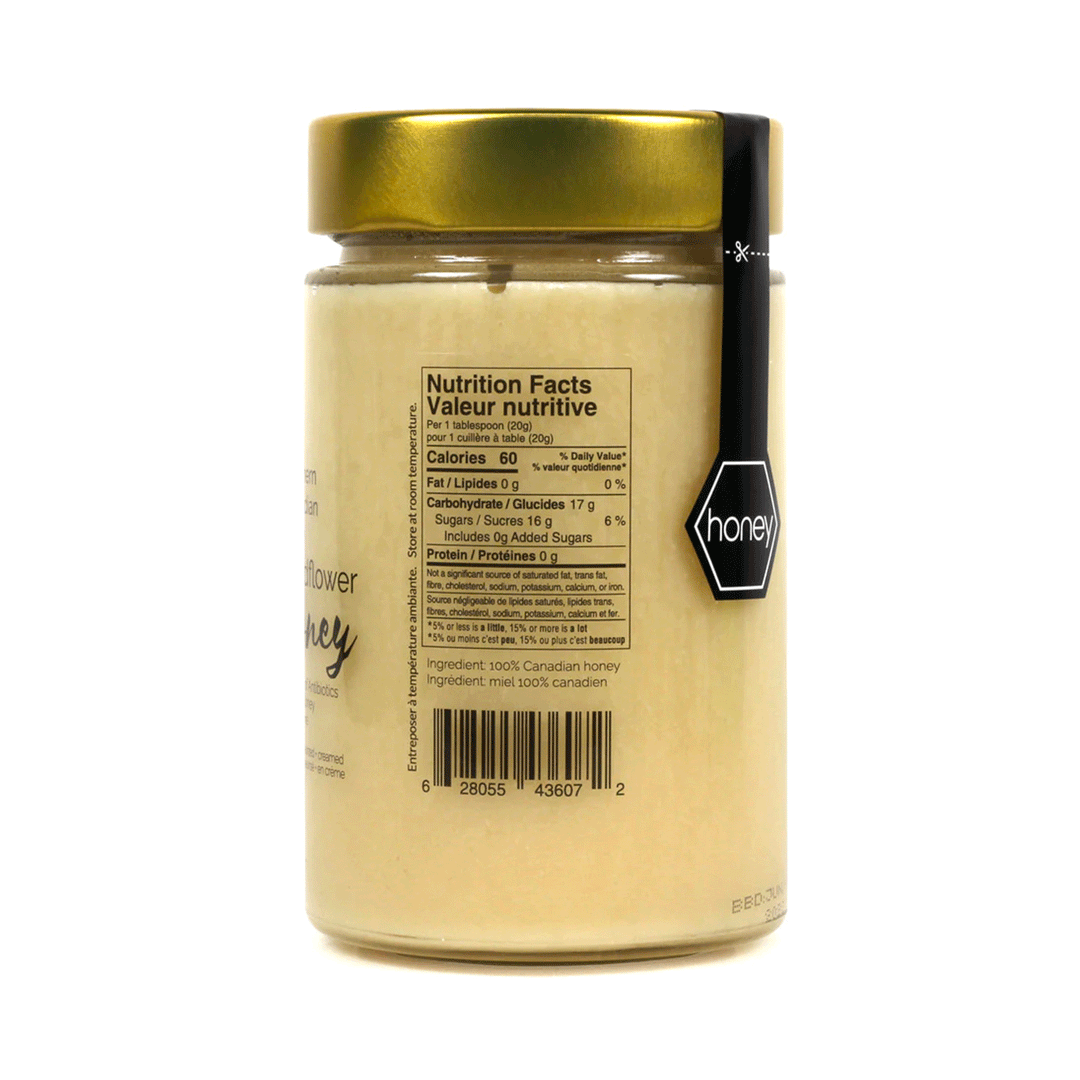 Oneroot Raw Wildflower Honey, 500g