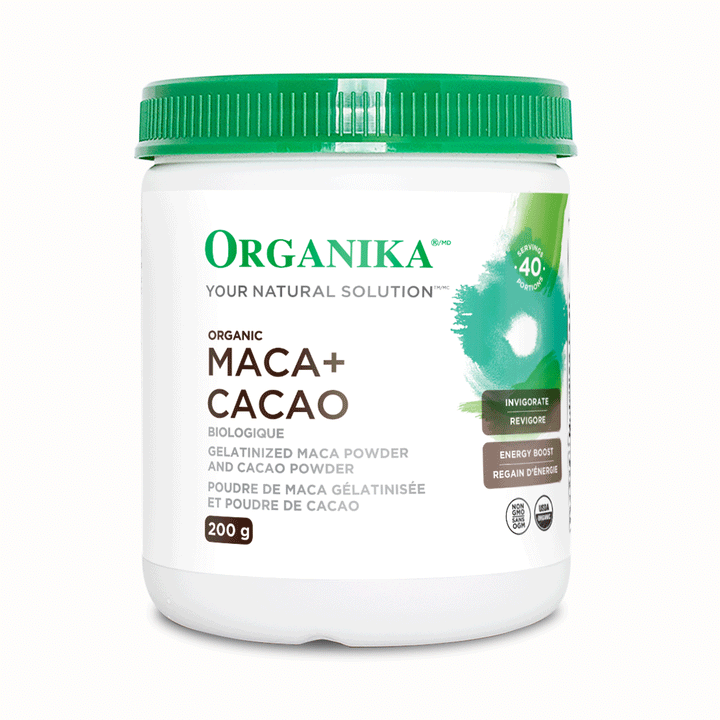 Organika Cacao Maca Powder Blend - 200g