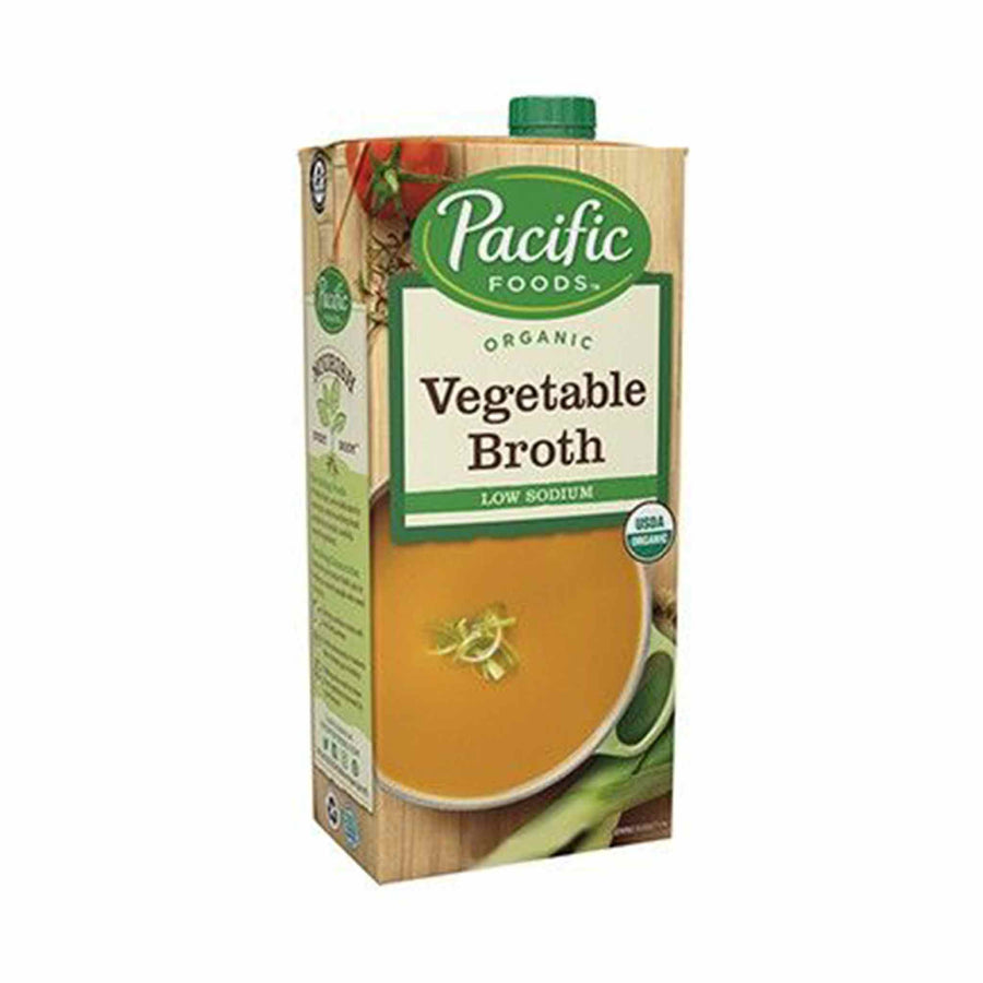 Pacific Foods Organic Vegetable Broth (Low Sodium), 946ml