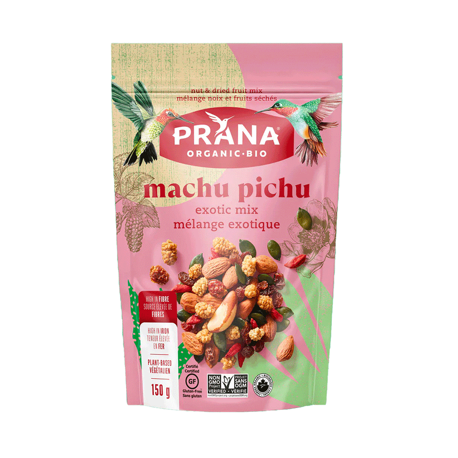 Prana Organic Machu Pichu Exotic Nuts & Fruit Mix, 150g