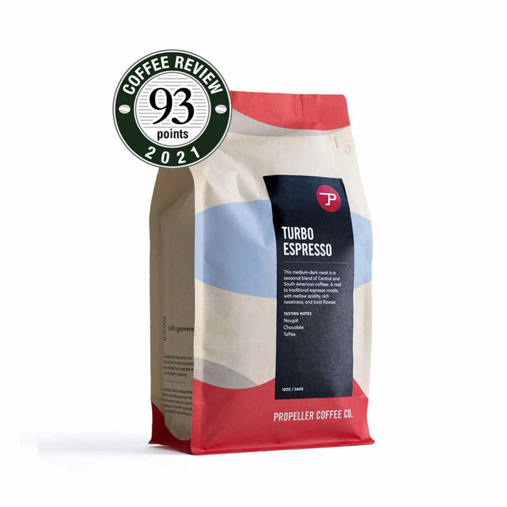 Propeller Coffee Turbo Espresso – Whole Beans, 340g