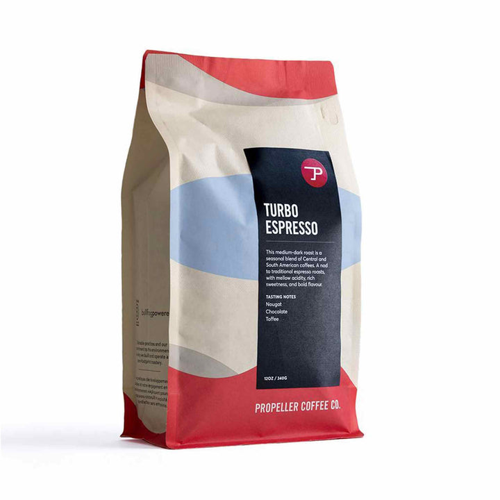 Propeller Coffee Turbo Espresso – Whole Beans, 340g
