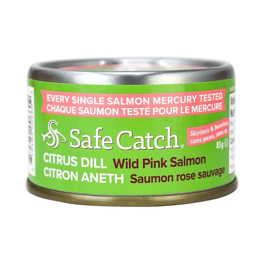 Safe Catch Wild Pink Salmon - Citrus Dill, 85g