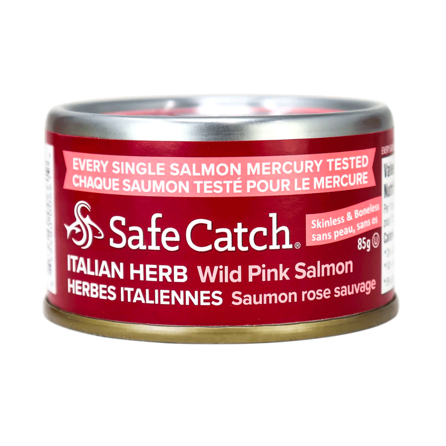 Safe Catch Wild Pink Salmon - Italian Herb, 85g