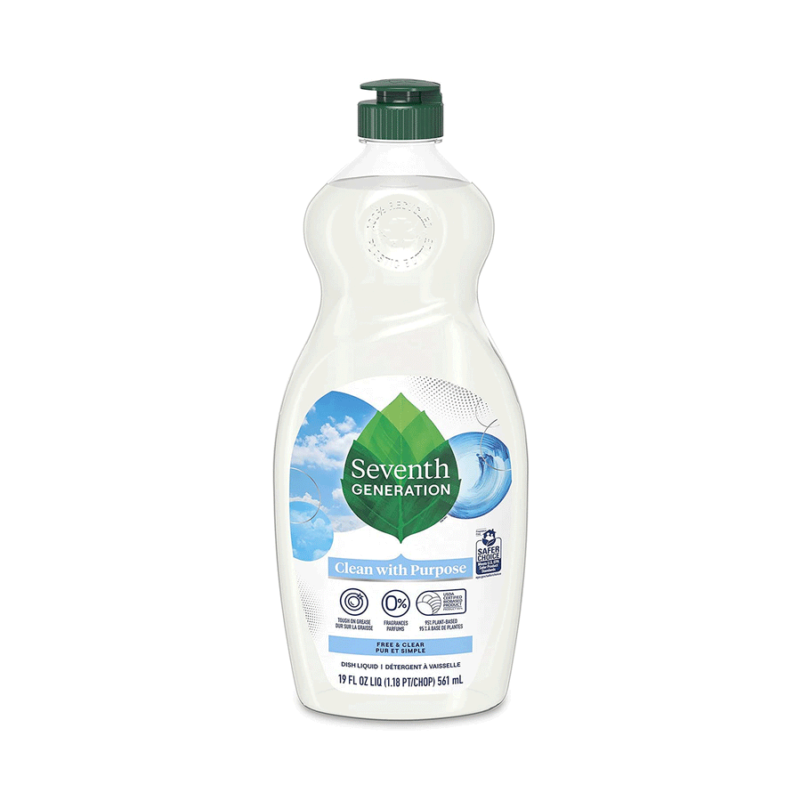 Seventh Generation Dish Soap - Free & Clear, 561ml