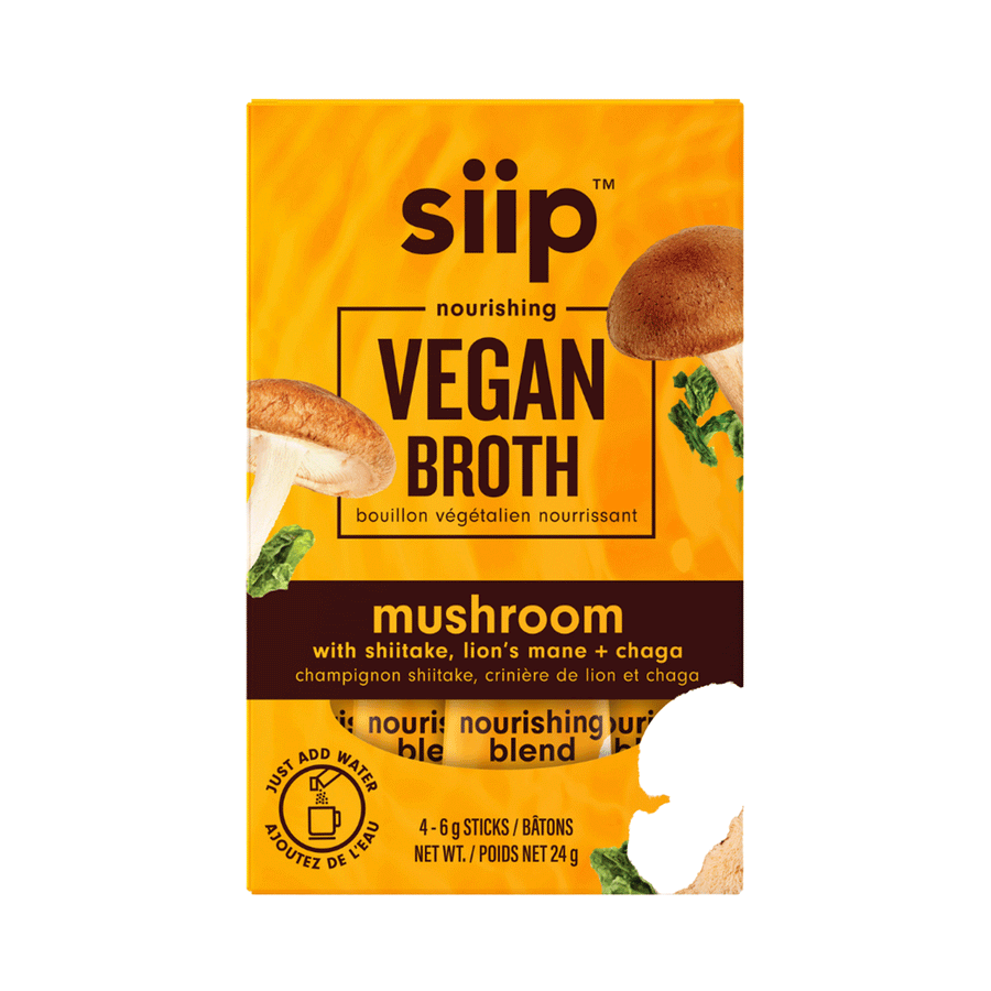 Siip Nourishing Vegan Broth, 4x6g