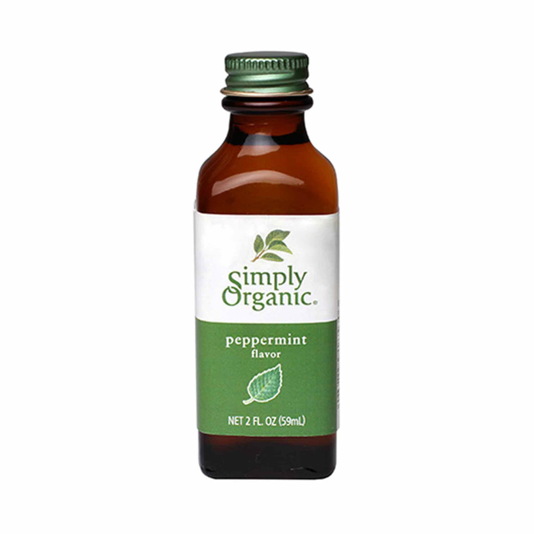 Simply Organic Peppermint Flavour, 59ml