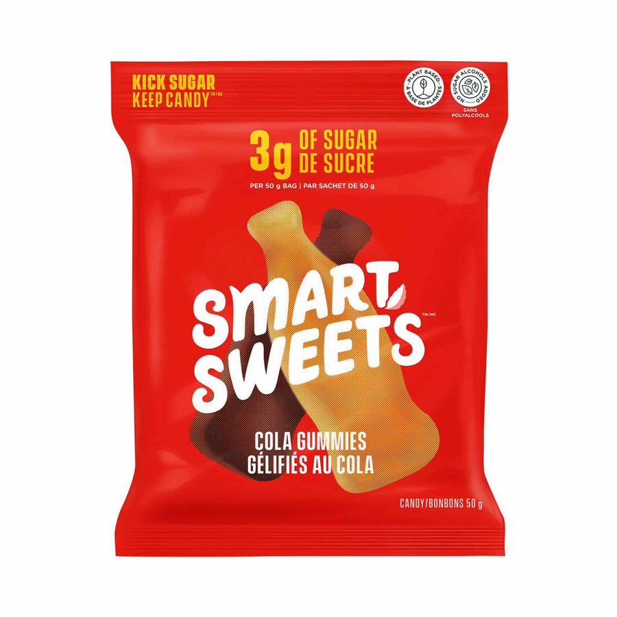 SmartSweets Low Sugar Cola Gummies, 50g