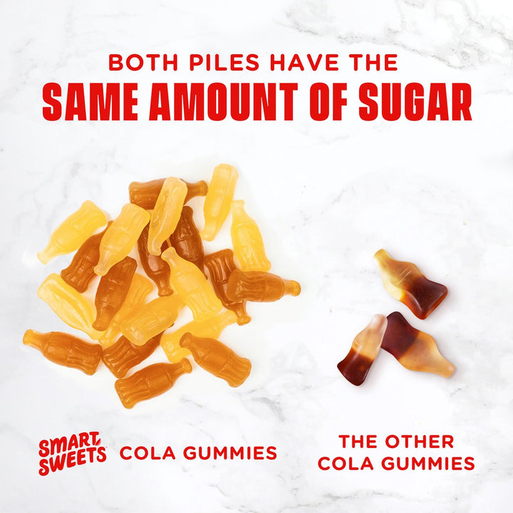 Smart Sweets Low Sugar Cola Gummies, 50g