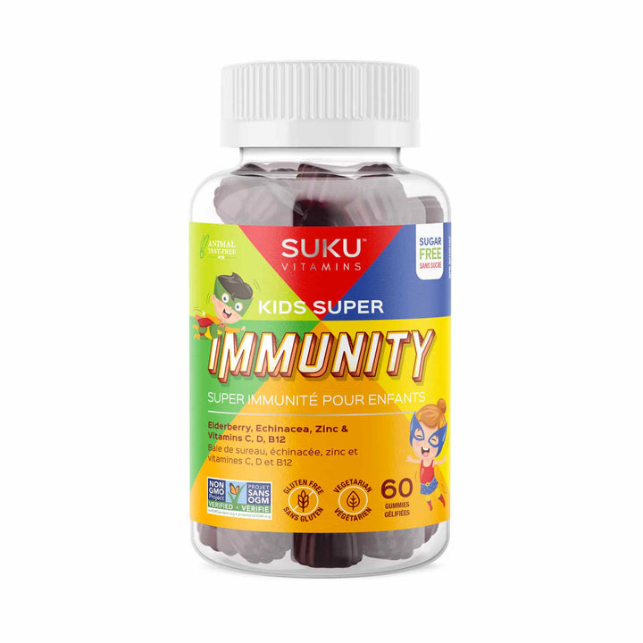 Suku Vitamins - Kids Super Immunity, 60 Gummies