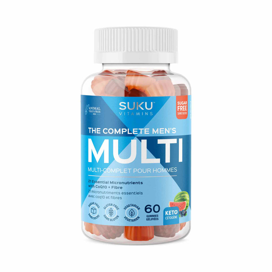 Suku Vitamins - The Complete Mens Multi, 60 Gummies