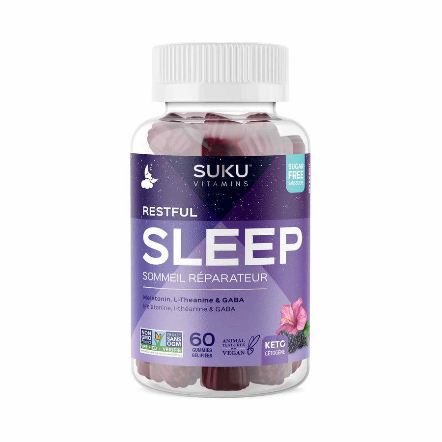 Suku Vitamins - Restful Sleep - Blackberry, 60 Gummies