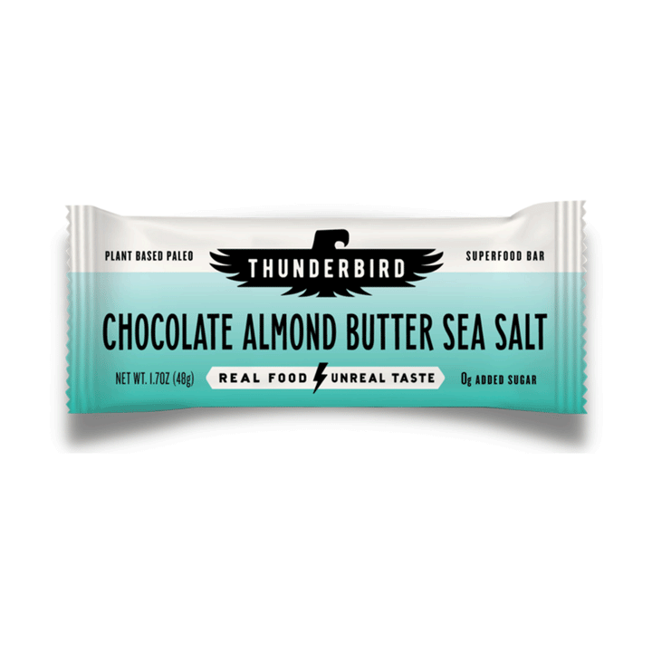 Thunderbird Real Food Bar Chocolate Almond Butter Sea Salt, 48g