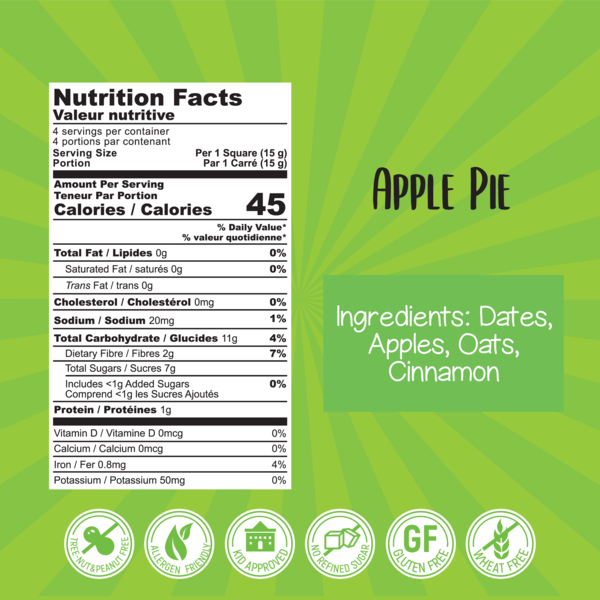 Ohh! Foods Apple Pie Bites, 60g