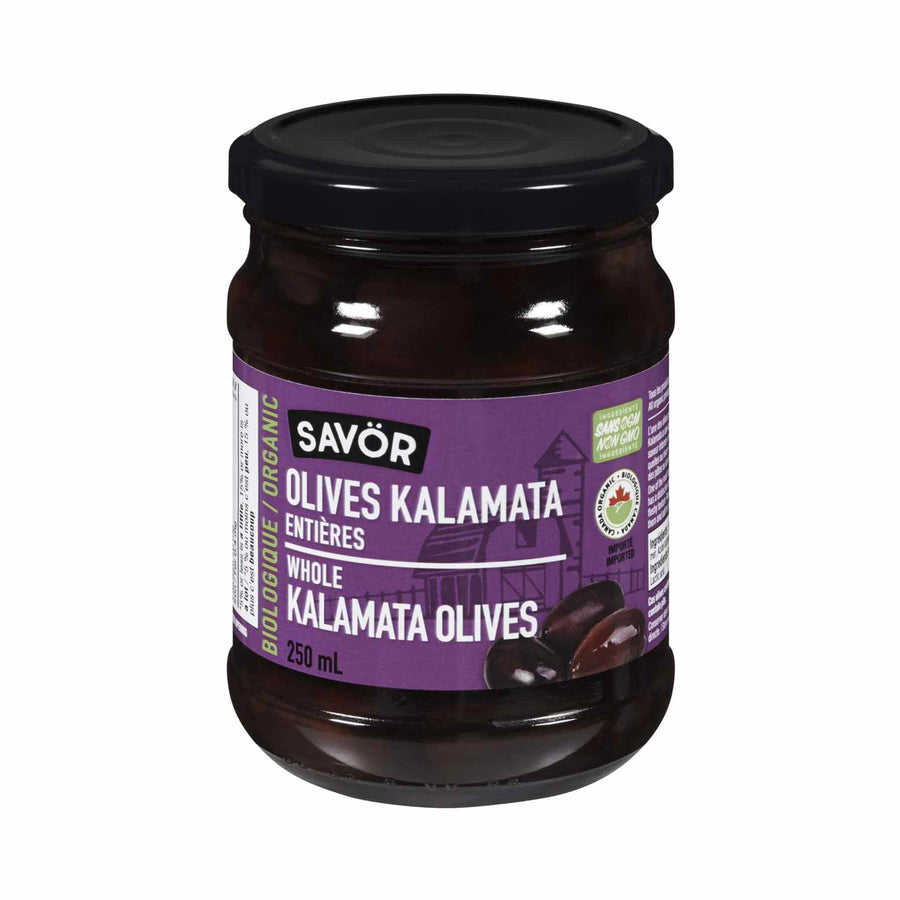 Savör Whole Kalamata Olives, 250ml