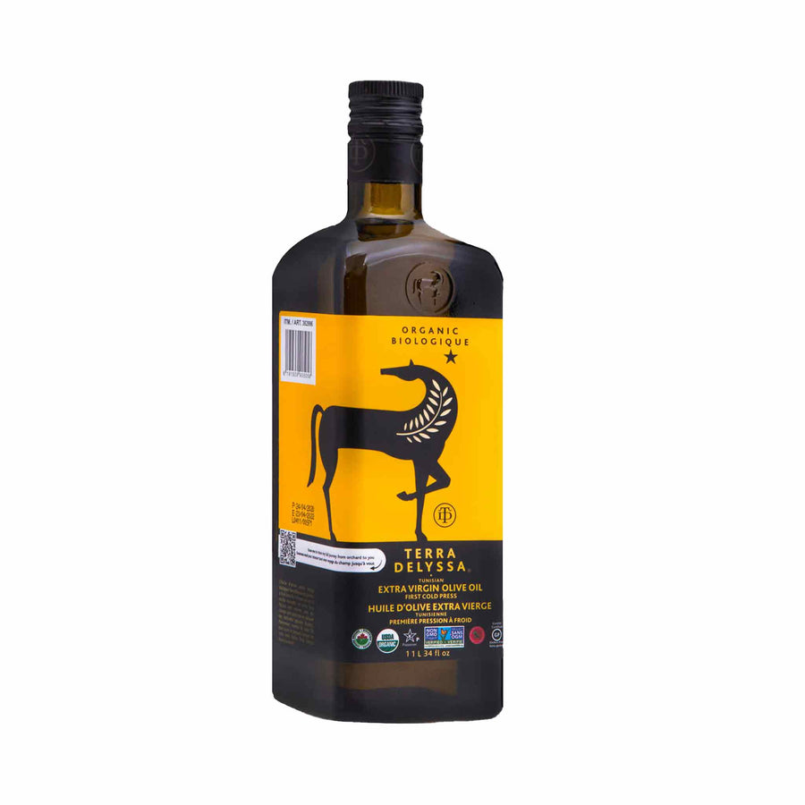 Terra Delyssa Organic Extra Virgin Olive Oil, 1L